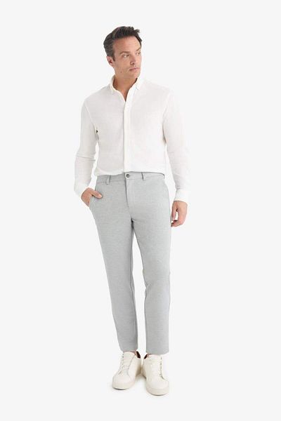 DeFacto New Season Jogger Fit Pocket Flexible Fabric Straight Leg Trousers