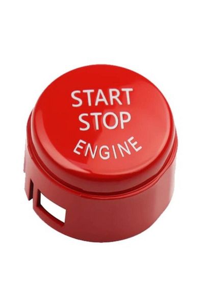 OEM Red Start Stop Button Cover BMW Series 5 6 7 GT F01 F02 F06 F07 F10 F11 F12 F13