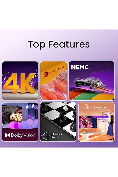 Hisense 43 Inch Smart TV 4K LCD Dolby ,VIDAA U5 OS, Youtube, Netflix, Disney +, Freeview Play and WiFi