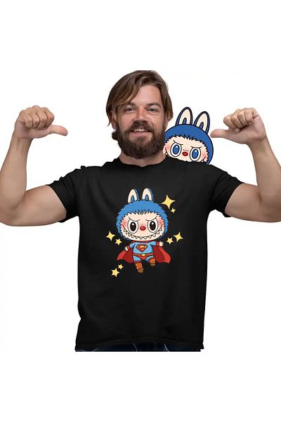 OEM Men's T-shirt Labubu Superman