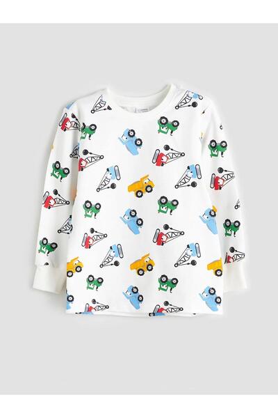 LC Waikiki Lcw Printed Boys' Pajama Set (W5)