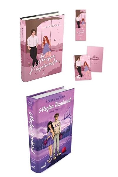 İndigo Kitap Ateşten Tezahurat / Ateşin Kıyısında 2 Kitap Ciltli Sıla Koçak Pukka Yayınları
