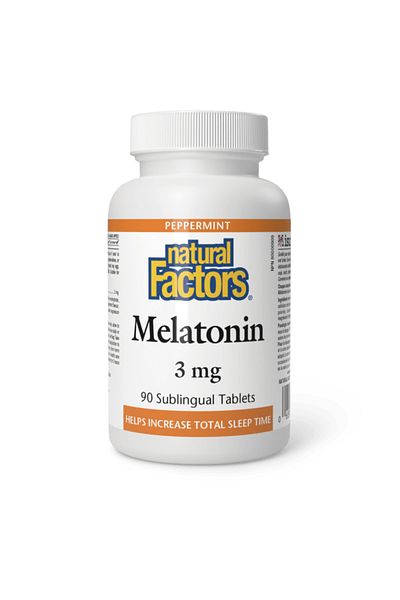 Natural Factors Melatonin 3 mg