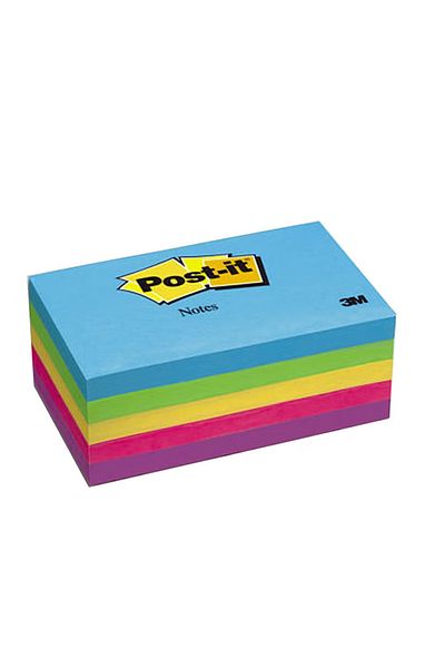 Post-it 6555 Trendy Self-Stick Notes – Rectangle 3" X 5", 500 Sheets