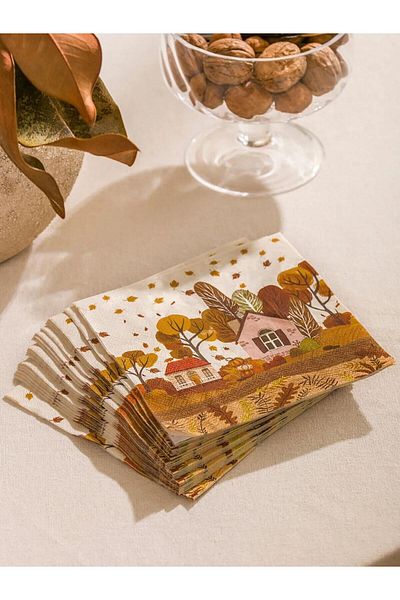 LC Waikiki Lcw Printed Paper Napkins 20 Pack (W5)