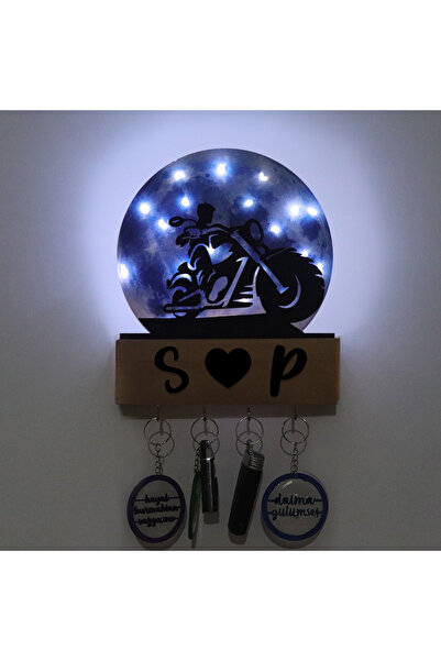 Lucenda Işıklı Pleksi Dolunay Kişiselleştirilebilir Dekoratif Biblo Zora Moto...