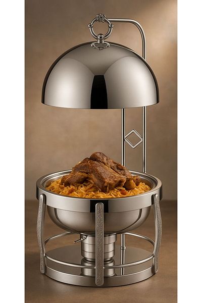 ALMASA Luxury silver stainless steel heater