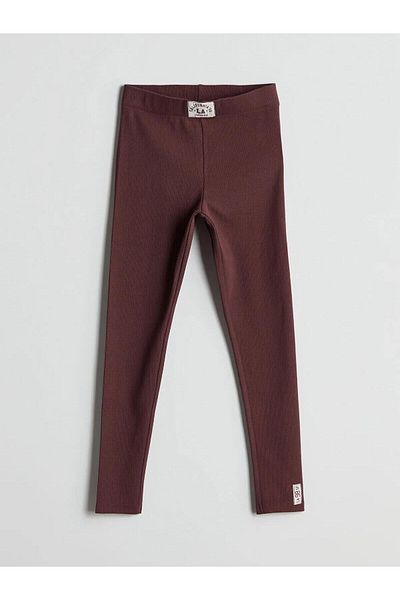 LC Waikiki Lcw Girls' Leggings with Elastic Waist (W5)