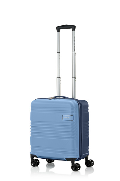 American Tourister حقيبة SKYLETTE Navy Cabin (50 سم): احمل المزيد مع مساحة تخ...