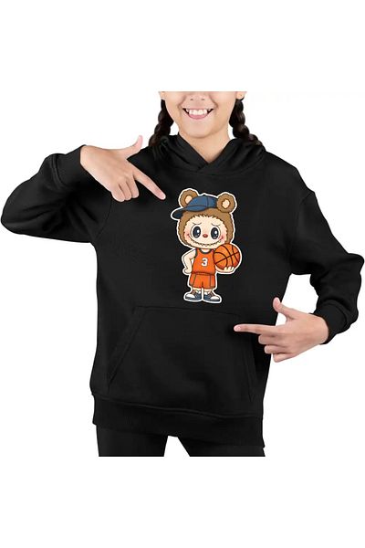 OEM Labubu Basketball Kids Girls Sweatshirt