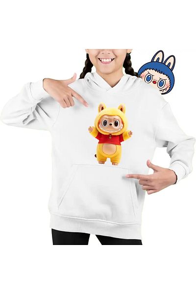 OEM Labubu Winnie the Pooh Kids Girls Sweatshirt