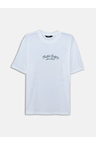 LC Waikiki New Season Crew Neck Short Sleeve Printed Men's T-Shirt