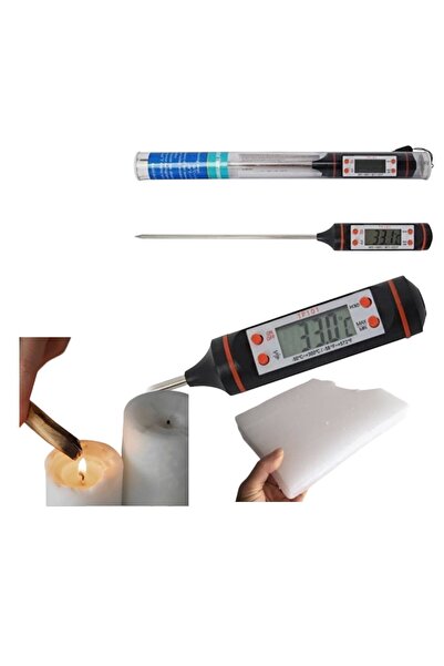 ESEMİZ Dijital Mum Dökme Parafin Eritme Termometresi