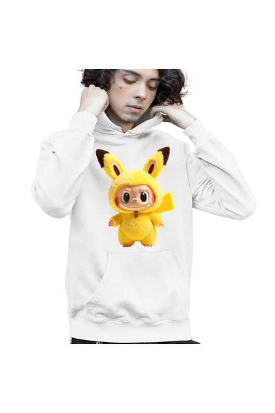 OEM Kids Boys' Labubu Pikachu Pokemon Sweatshirt