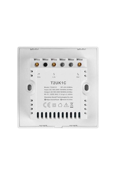Sonoff T2 - C1 - UK-Series WiFi Wall Switches