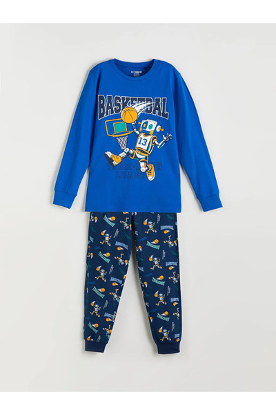 LC Waikiki Lcw Dreammavi Printed Boys' Pajama Set