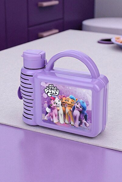 NY HOME My Little Pony Feeding Container with Water Bottle
