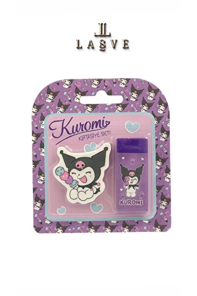 kuromi مجموعة ممحاة وجهين لطيفتين للموسم الجديد مكونة من قطعتين