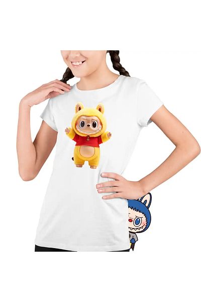 OEM Labubu Winnie the Pooh Kids Girls T-Shirt