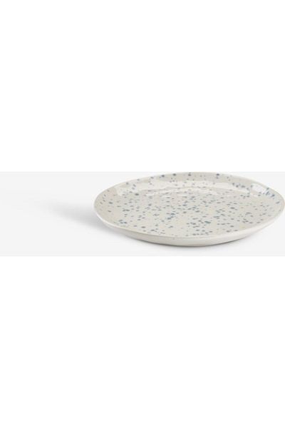 Alf Set of 2 plates Ø21cm blue polka dots