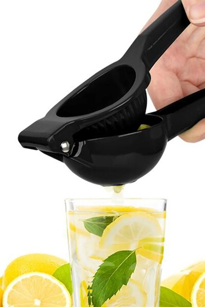 obrigado Lemon & Orange Citrus Juicer Black Luxury Casting - Practical and Durable