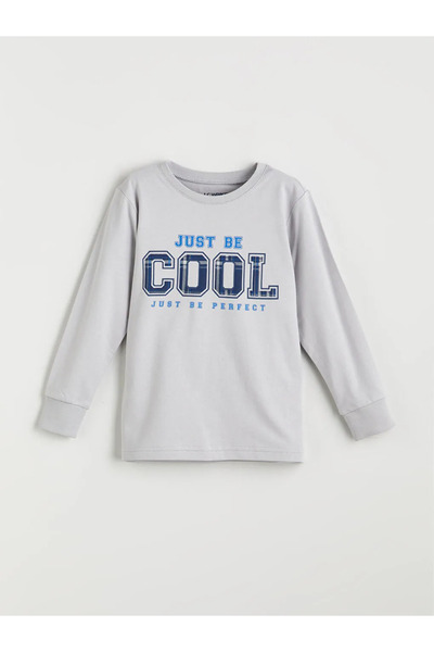LC Waikiki Lcw Dreamgri Crew Neck Printed Boys Pajama Set
