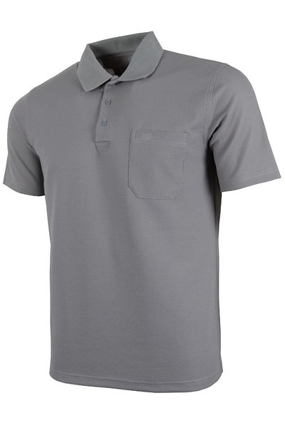 Modarar Men's T-Shirt Collar Pocket Waffle Fabric Rar01316
