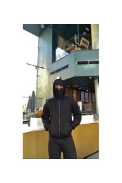 aynewmoda Style Vers Balaclava Full Zip Hooded Mask Hooded
