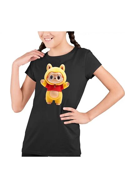 OEM Labubu Winnie the Pooh Kids Girls T-Shirt