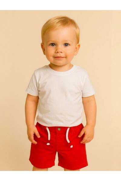 Zekids Baby Boy Woven Shorts