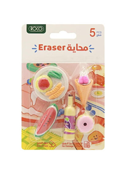 Roco ممحاة مطاطية – تصاميم طعام سعيدة