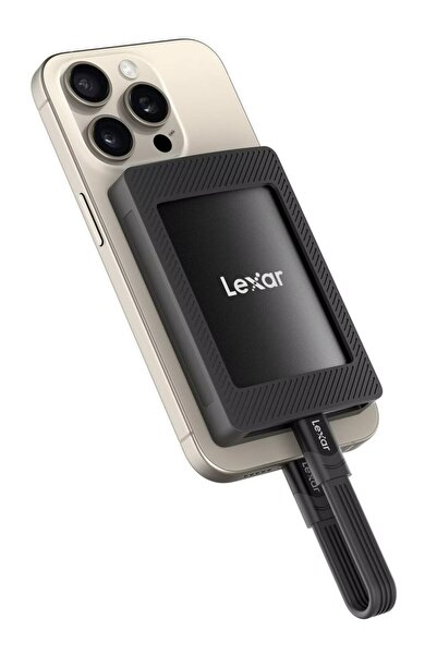 Lexar SL500 Manyetik 4TB 2000MB/sn Taşınabilir SSD LSL500M004T-RNBNG