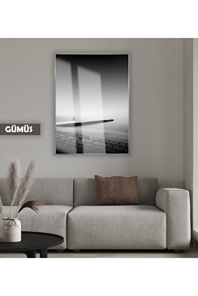 Harikabirev | MODEL NEGRU&ALB DE MONTAGĂ MARITĂ CU FOGĂ | TABLA DE STICLA TEM...