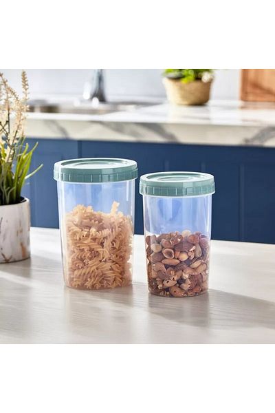 Home Box Spectra 2-Piece Ezee Lock Container Set