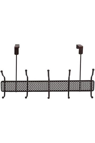 cc bin shihon AOX Wall-Mounted Clothes Hook, Black