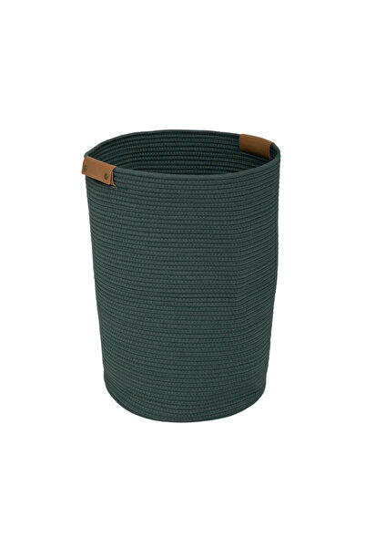 5five Simple Smart Ficus laundry basket, green, polyester, 80 l, 44 x H. 56 cm