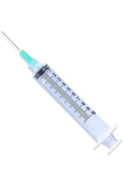 Generic 10ml Syringe with Needle (Pack of 20 Pieces)