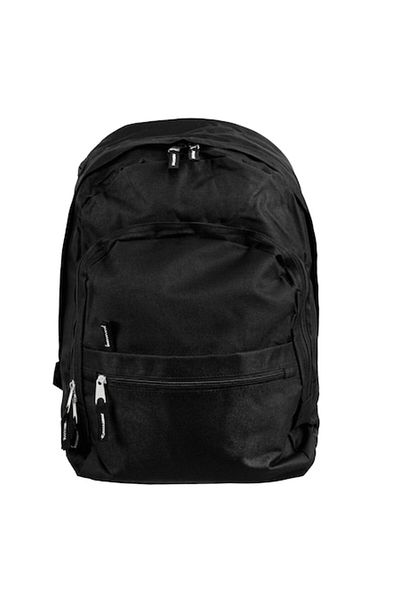 PARUNIV School Backpack, 4 Compartments, 33x43x17 cm, Black