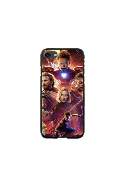 Atlas Husa personalizata Apple iPhone 7, Avengers Inifinity War, multicolor, ...
