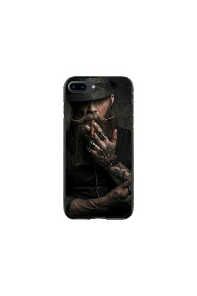 Atlas Husa personalizata pentru Apple iPhone 8 Plus, Beard Man, S1D1M0355