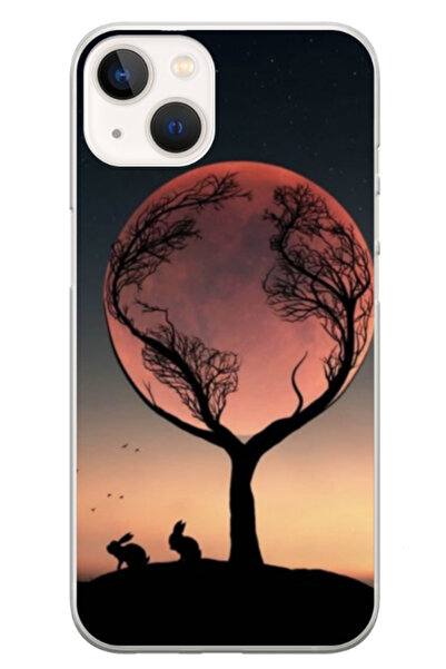 Atlas Εξατομικευμένη θήκη εκτύπωσης HQ για Apple iPhone 15 Plus, Moon Tree, S...
