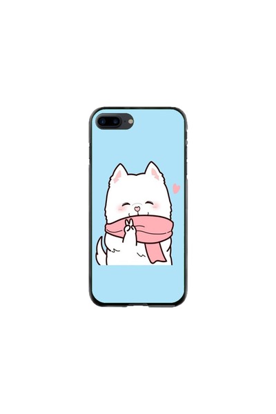 Atlas Husa personalizata Apple iPhone 8 Plus, Cute Puppy, multicolor, S1D1M0232