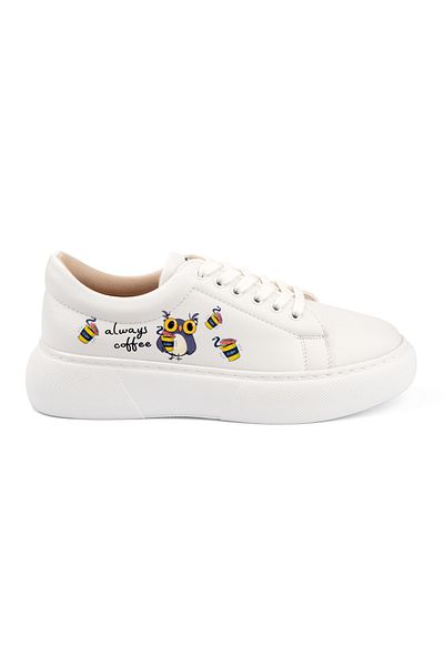 MUMKA Coffee Owl Sneakers