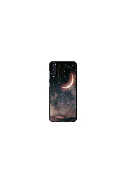 Atlas Husa personalizata si Folie de Silicon Huawei P30 Lite, Falling Stars, ...