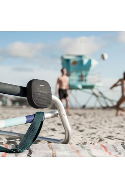Bose SoundLink Micro, Portable Outdoor Waterproof Speaker with Wireless Bluetooth Connectivity - Bla