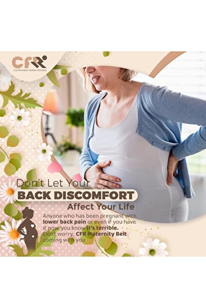 OEM Centura Maternala pentru Gravide, Premium, Suport vertical lombar 360°, Marimea XXL, Talie 94-140 c