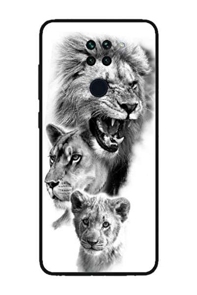 Atlas Εξατομικευμένη θήκη και μεμβράνη σιλικόνης Xiaomi Redmi Note 9 5G, Lion...
