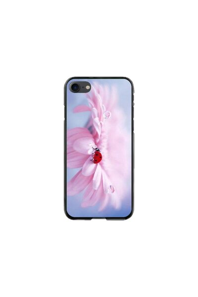 Atlas Персонализиран калъф и силиконов филм за Apple iPhone 7, Цветя #5, мног...
