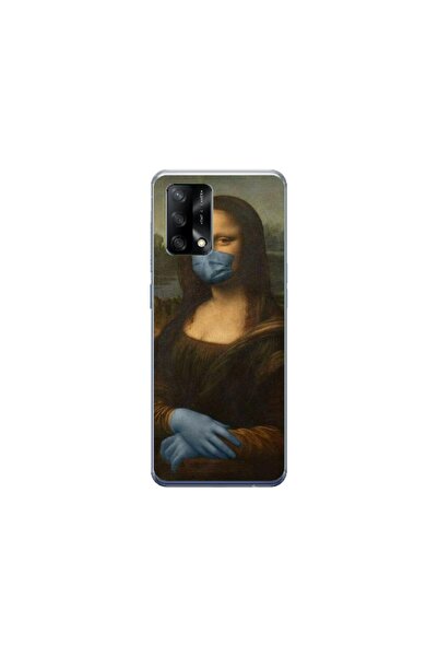 Atlas Персонализиран калъф HQPrint за OPPO A74 5G, модел Мона Лиза, многоцвет...