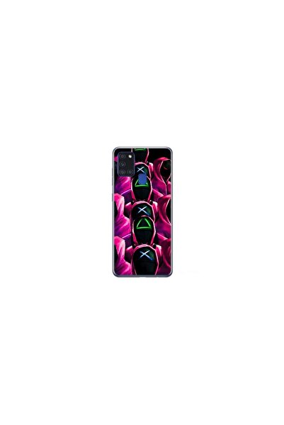 Atlas Προσαρμοσμένη θήκη HQ Print 360 μοιρών για Samsung Galaxy A21s, Squid G...